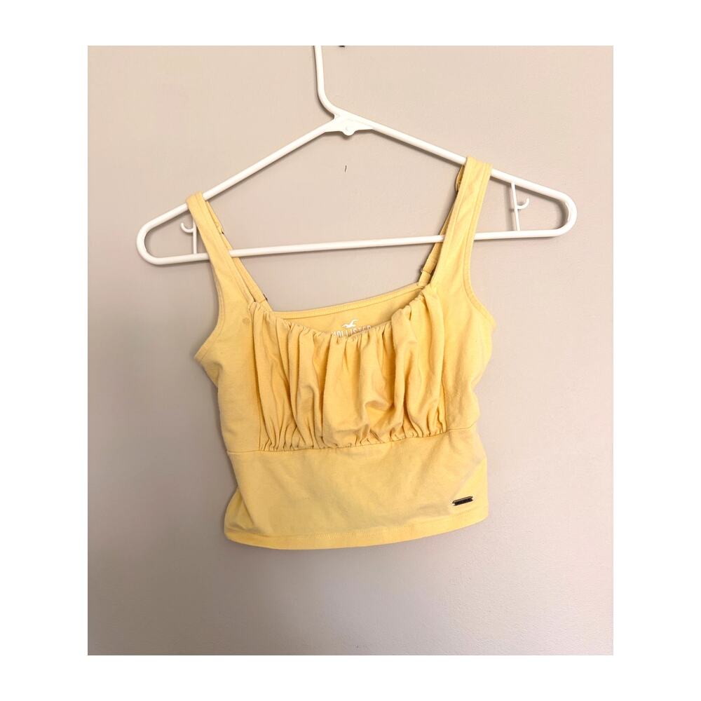 Hollister Yellow Crop Top